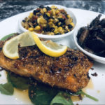 Caribbean Encrusted Salmon